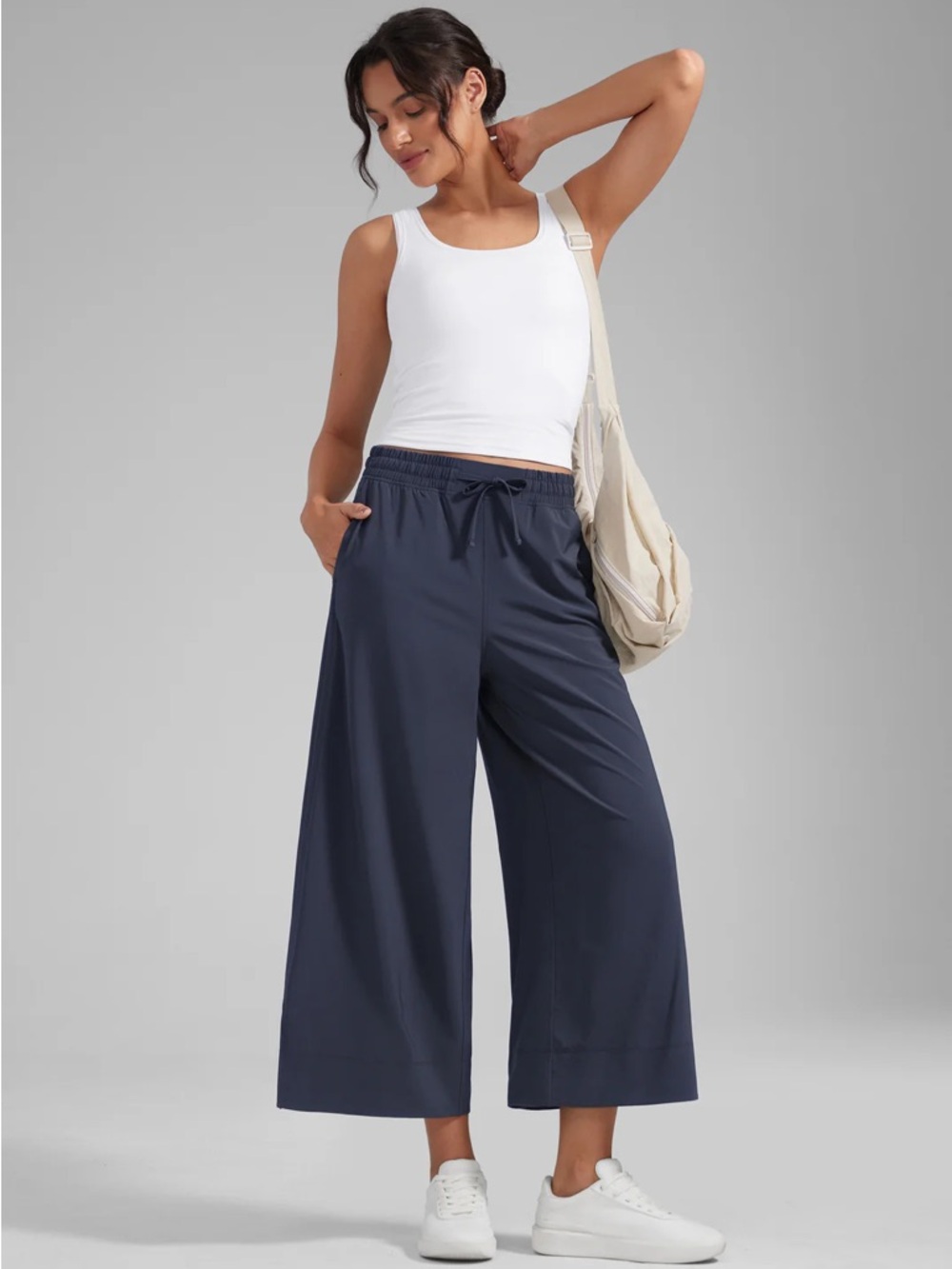 Feathery-Fit Soft Pocket High Rise Pant 25'' - Picture 5 of 8